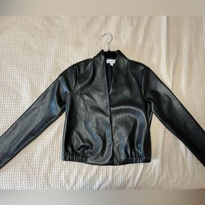 Evereve NWOT vegan leather jacket